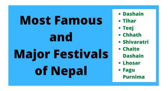 Major Festivals of Nepal